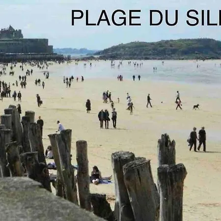 Appartement Vacances En Copropriete Avec Parking Saint-Malo Exterior photo